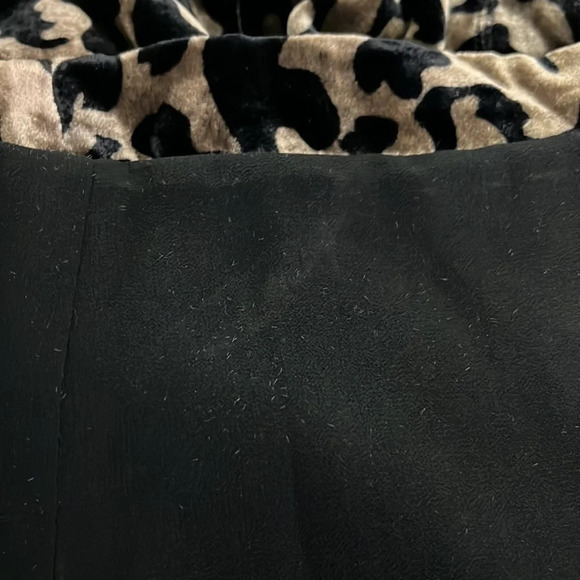 Judy Zhang Spaghetti Strap Body Contour Silk Blend Leopard Print Dress - Size 2 - Picture 6 of 6